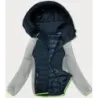 Haină sport uşoară rodie-gri (8M913-215)