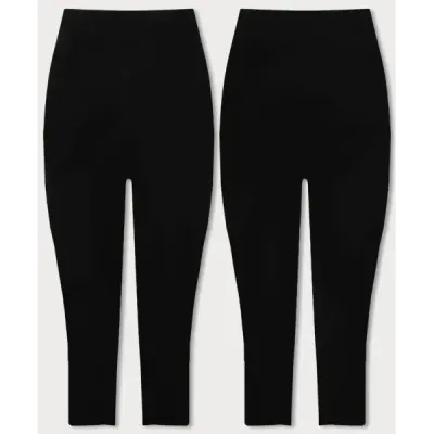 Legături de bumbac 3/4 negru (YW01045-a1)