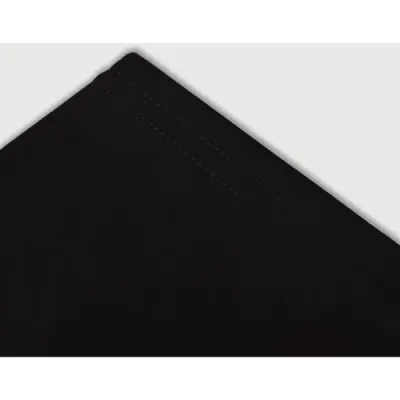 Legături groase din bumbac negru (YW60039)