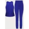 Sport set de sus și picioare albastre (YW88037-9)
