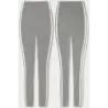 Cotton leggings gri melang (YW01049-3-1)