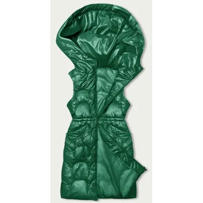 Vestă cu glugă verde (B8172-82)