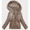 Jacheta caramel scurt Piggy (B8185-101)