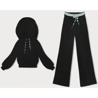 Set negru de femeie cu dungi (AMG-341A)
