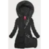 Sacou negru de iarnă (2M-231)