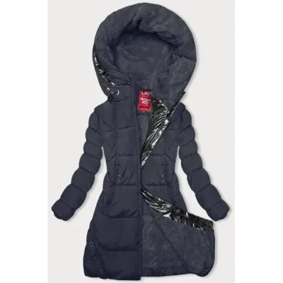 Jacheta de iarna cu capota marina (2M-231)