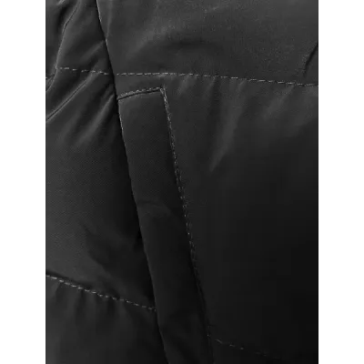 Sacou negru de iarnă (2M-023)