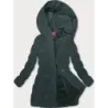 Jacheta de iarnă verde închis (2M-023)