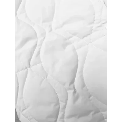 Femeii supradimensionate alb palton (5M3177-281)