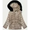 Sacou de iarnă pentru femei Quilted (V775)