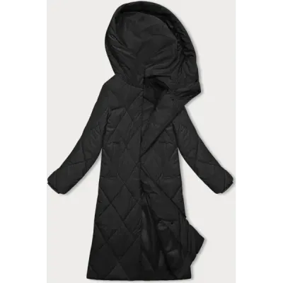 Jacheta lunga de iarna cu gluga J. Black Stile (5M3173-392)