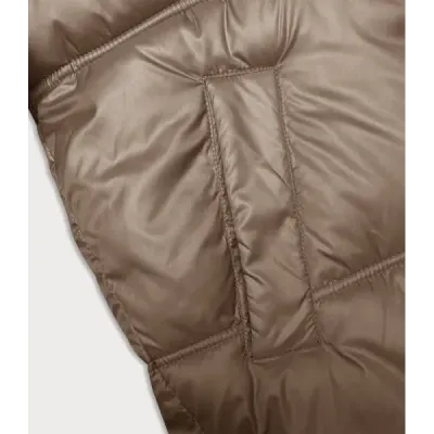 Femeii sacou bomba caramel moda S'west (B8190-101)