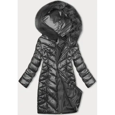 Jacheta de iarna roz J Stil grafit (16M9100-105)