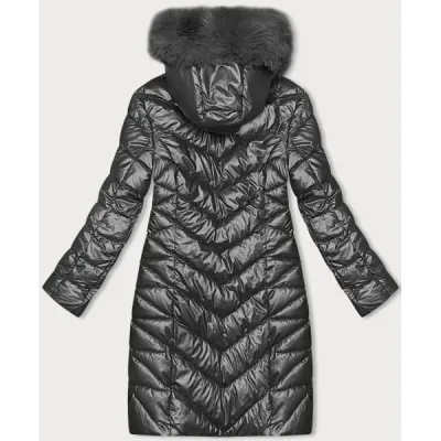 Jacheta de iarna roz J Stil grafit (16M9100-105)