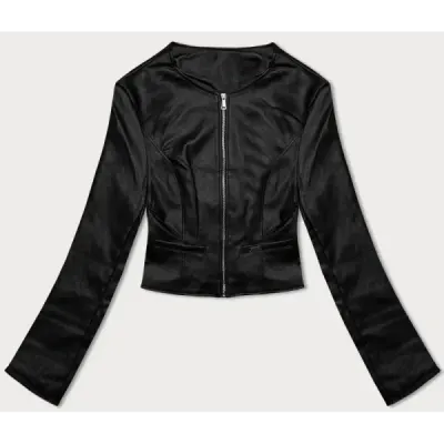 Jacheta de piele scurta J Stil negru (11Z8110)
