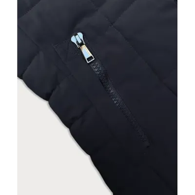 Jacheta de iarnă murată J Style Navy (16M9119-215)
