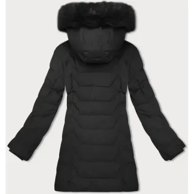 Jacheta pentru femei cu glugă J Stil negru (16M9121-392)