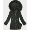 Kurtka damska z kapturem J Style army (16M9121-136)