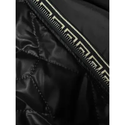 Jacheta pentru femei cu plapuma decorativa S'West negru (B8146-1)