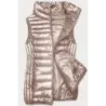 Vestă pentru femei cu picior bej (B8233-51)