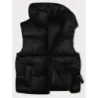 Femei scurte fără mâini cu picior negru (B8245-1)