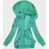 Tricou cu ancoră verde caldă (2307)