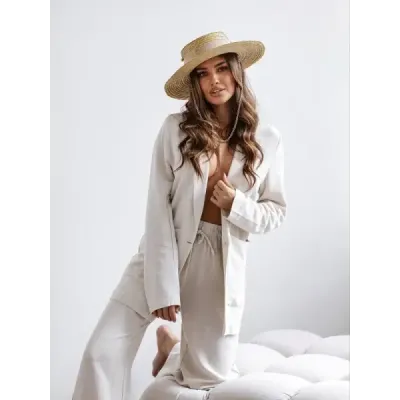 Costum de damă cu in bej (VE48)