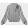 Tricou cu usturoi și trandafiri gri (16023)