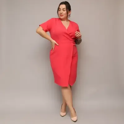 Rochie Kopert Coral Knee (743)