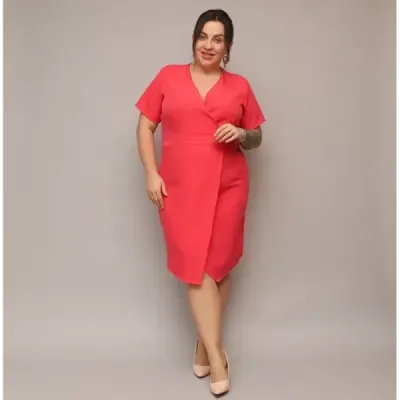 Rochie Kopert Coral Knee (743)