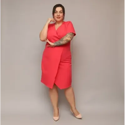 Rochie Kopert Coral Knee (743)