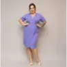 Rochie Kopert mov genunchi (743)