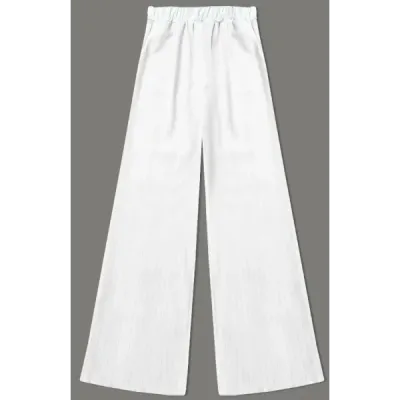 Pantaloni largi cu dungi albe (18629)