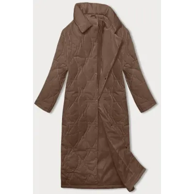 Femeii oversize palton maro (5M3177-502)