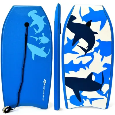 Sup Board Kids Bodyboard Surfboard Blue 104 x 52 x 6 cm