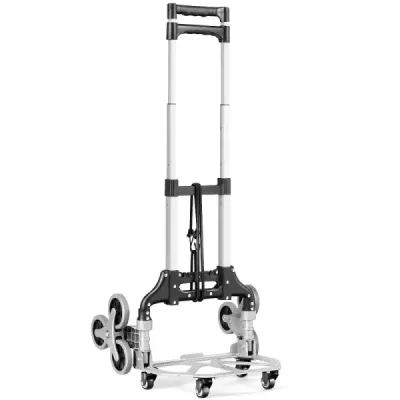 Prefabricate camion de transport de mână Trolley Sack camion negru + argint