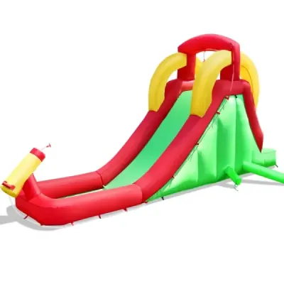Castel gonflabil bouncy Splitter de apă Park Play Slide 470 x 120 x 242 cm