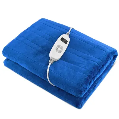 Elektrická deka 9 nastavení tepla 20-46 ? Elektrická deka Elektrická vyhrievaná deka Blue