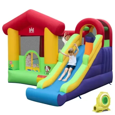 Castel gonflabil Castel gonflabil pre deti so šmykľavku 325 x 290 x 205 cm