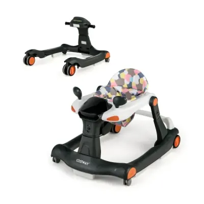 2 din 1 Walker pentru copii Folding Walker pentru copii Orange
