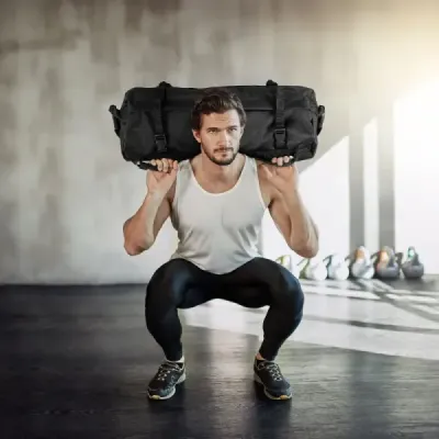 27KG Sandbag sac de miez vrátane 6 x 5 kg vreca s pieskom