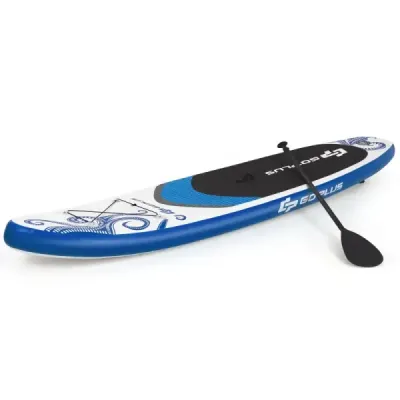 Nafukovacia doska na pádlovanie Stand up Paddle Board permanent cu control Surf 325/335 x 76 x 16 cm Blue-L