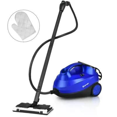 Curățare abur Steam epurator 2000W Steam pardoseală cu 19 accesorii Red