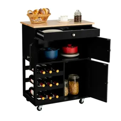 Bucătărie Kitchenette Islanders cu frigider sertar 67 x 37 x 86,5 cm chierna