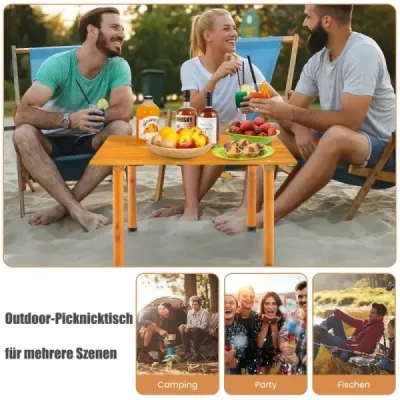 Folding camping cu sac pre-packed pentru picnicuri plajă și excursii de pescuit Prírod
