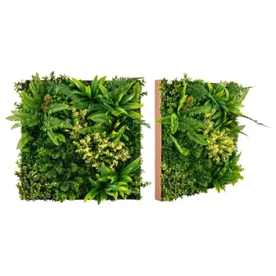 Tablou din Laub 3D Wall Garden 50 x 50 cm Flori