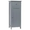 Cabinet baie cu 1 sertar mare &amp; 2 rafturi reglabile gri