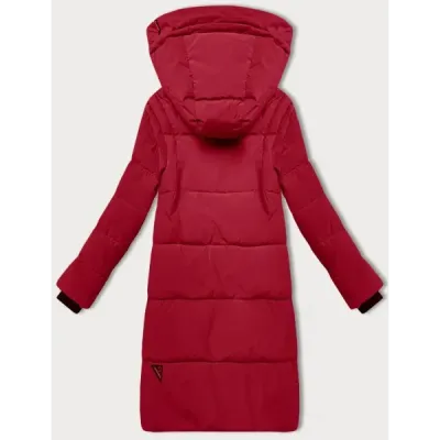 Jacheta de iarnă pentru femei Quilted LHD bordow (LHD-24572)