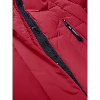 Jacheta de iarnă pentru femei Quilted LHD bordow (LHD-24572)