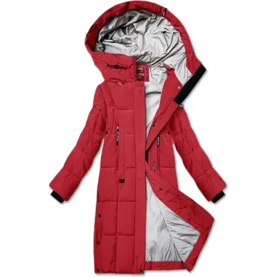 Jacheta de iarnă pentru femei Quilted LHD bordow (LHD-24572)